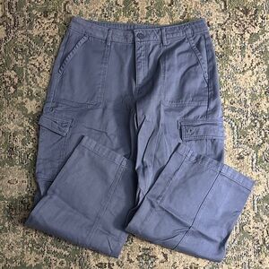 PINK Victoria's Secret Women’s Slate gray/blue Cargo Pants